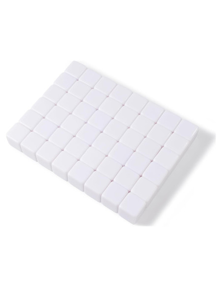 50 Dados en Blanco 16mm Apostrophe Games - Accesorios DIY