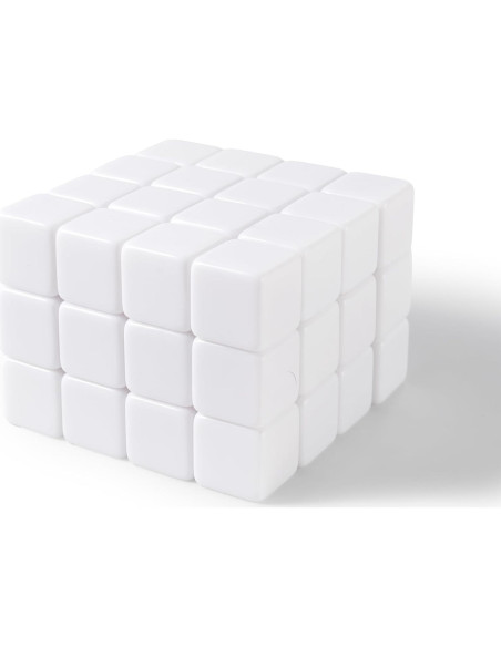 50 Dados en Blanco 16mm Apostrophe Games - Accesorios DIY