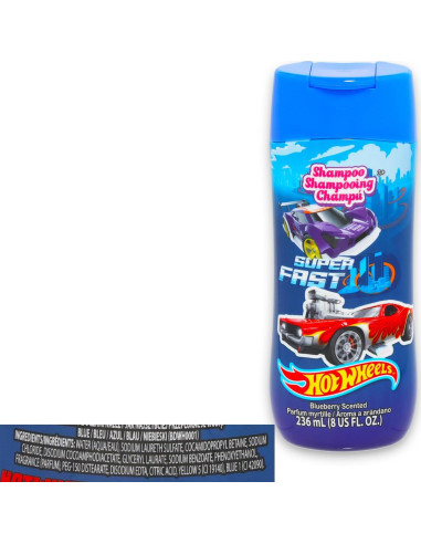 Juego de Baño Hot Wheels - Champú, Gel, Burbujas y Más