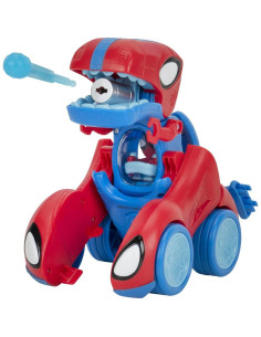 Vehículo Transformable Spidey-Rex Racer MARVEL 20 cm 2