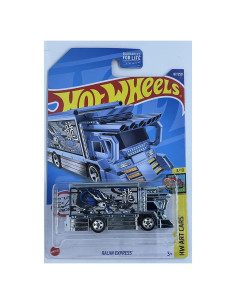 Hot Wheels Raijin Express 2022 HW Art Cars 1:64 Cromo Azul
