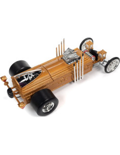 Auto Diecast Dragula 1:18 George Barris Dorado 2