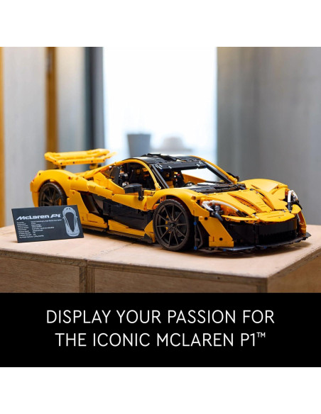 LEGO Technic McLaren P1 42172 - Modelo a Escala 1:8 para Adultos