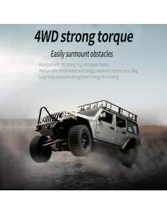 Coche RC GoolRC Crawler 1:12 4WD Todo Terreno con 2 Baterías 2