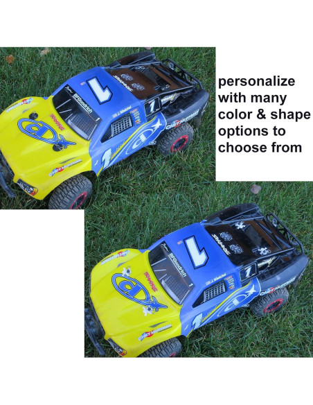 Arandelas Redondas Negras Bastens 8 Piezas para RC 1/10