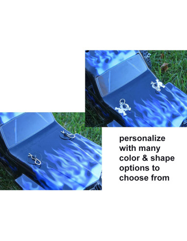 Arandelas Redondas Negras Bastens 8 Piezas para RC 1/10