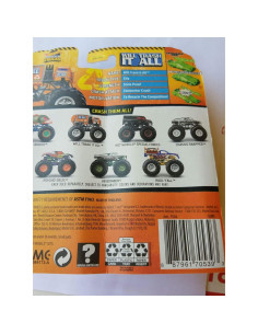 Hot Wheels Monster Trucks Will Trash It All - Coche Aplastable 2