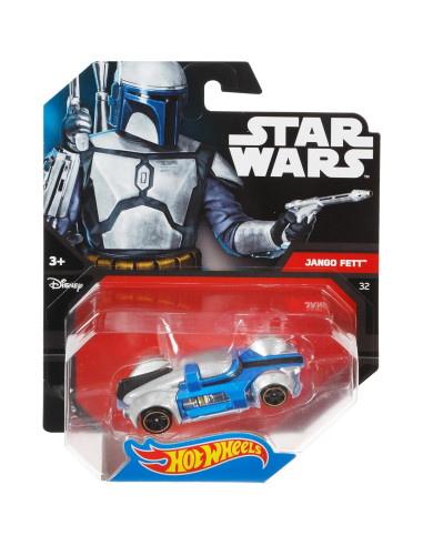 Coche Hot Wheels Star Wars Jango Fett 1:64 Coleccionable