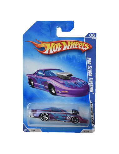Hot Wheels Firebird Púrpura 72/190 Coche de Carreras 7.62 cm