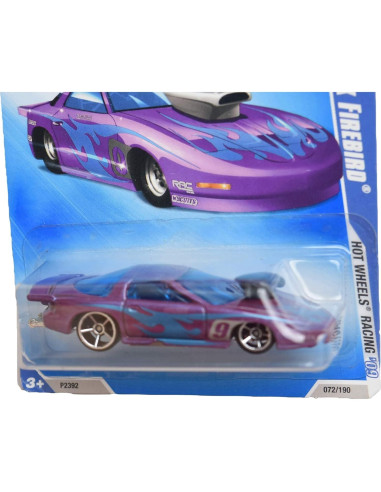 Hot Wheels Firebird Púrpura 72/190 Coche de Carreras 7.62 cm
