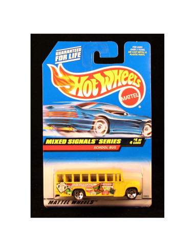 Autobús Escolar Hot Wheels 1998 Coleccionista Escala 1:64