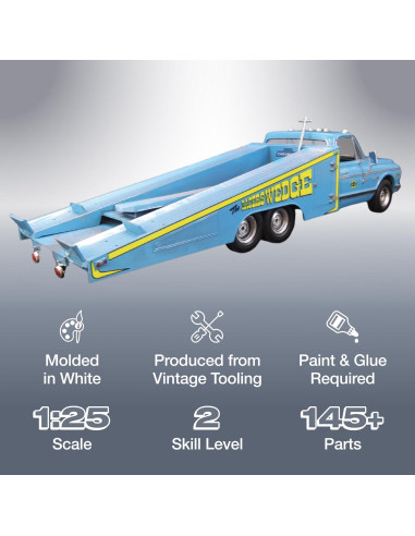 Modelo Chevy 1972 Cuña de Corredor 1/25 PROOK