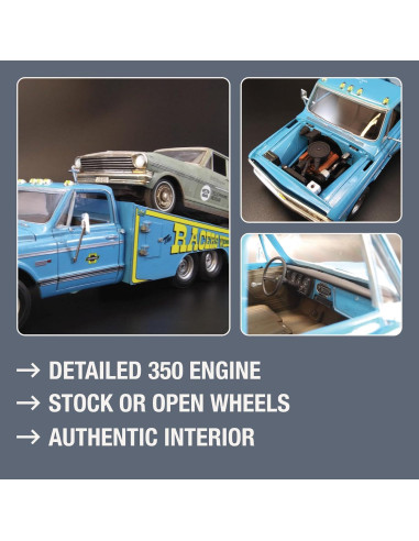 Modelo Chevy 1972 Cuña de Corredor 1/25 PROOK