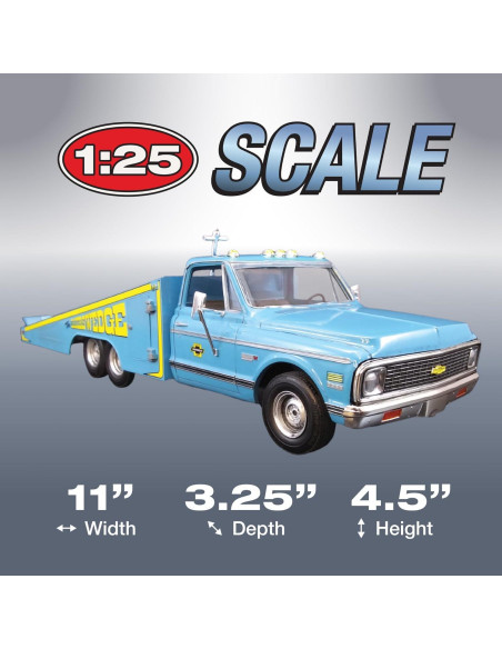 Modelo Chevy 1972 Cuña de Corredor 1/25 PROOK