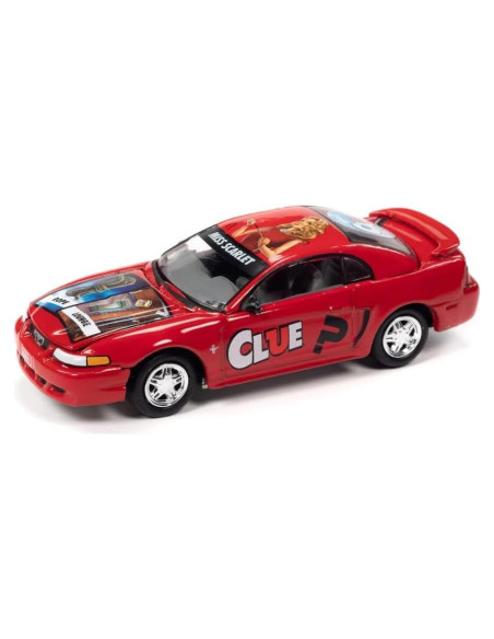 Coche Diecast 2000 Rojo Johnny Lightning 1:64 Detalles