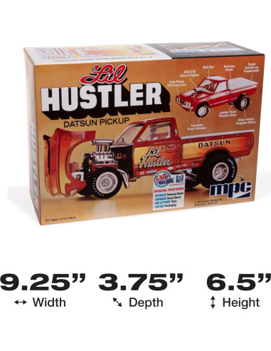 MPC 1975 Datsun Pickup Li'l Hustler 1:25 Kit de Modelo