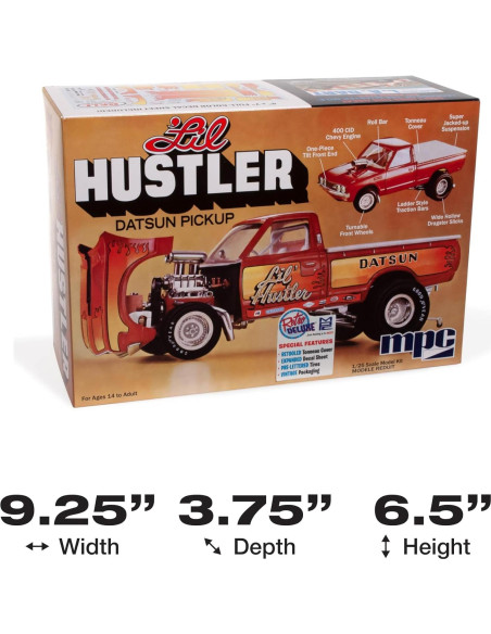 MPC 1975 Datsun Pickup Li'l Hustler 1:25 Kit de Modelo