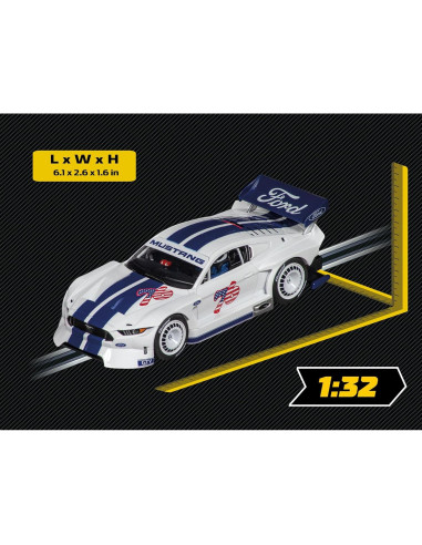 Slot Car Digital Carrera Ford Mustang GTY No.76 1:32
