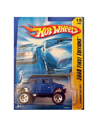 Hot Wheels Hummer H2 SUT Azul 1:64 Coleccionable