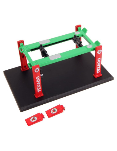 Elevador de 4 Postes Texaco Greenlight 16120-B 1:64