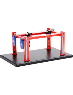 Elevador Ajustable STP 1:64 Diecast Verde y Azul 2