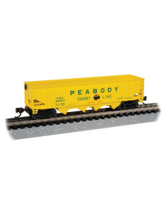 Vagón Cuádruple Bachmann Peabody Coal Escala N 1:160