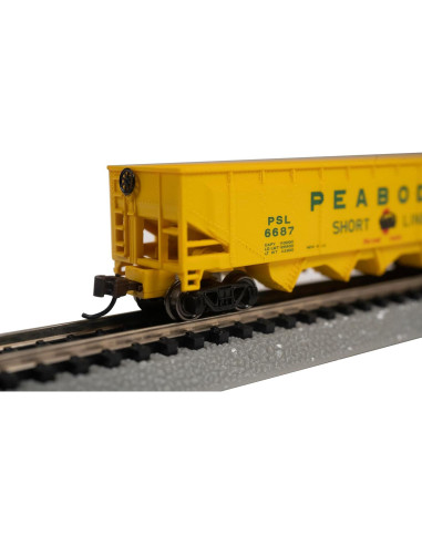 Vagón Cuádruple Bachmann Peabody Coal Escala N 1:160