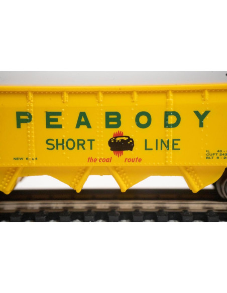 Vagón Cuádruple Bachmann Peabody Coal Escala N 1:160