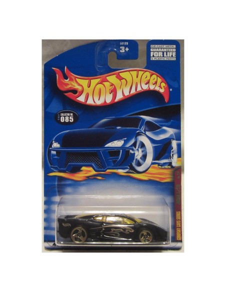 Coche de Fundición Hot Wheels Jaguar XJ 220 1:64 Negro