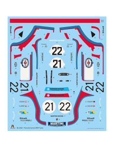 Kit de ensamblaje Porsche 911 Carrera RSR Turbo Italeri 1/24 2