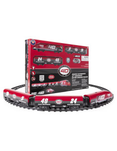 Juego de Tren Miniatura Lionel NASCAR HMS 40 Aniversario