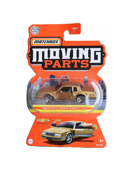 Hot Wheels Matchbox Chevy Monte Carlo LS 1988 a Escala 1:64