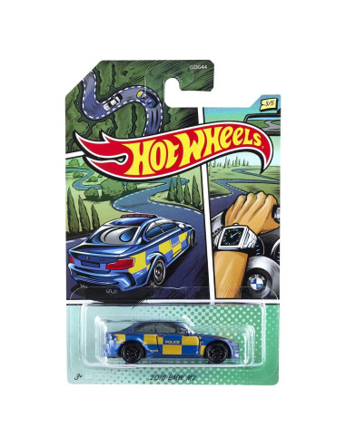 Hot Wheels BMW M2 2016 Coche a Escala 1:64 para Niños y Coleccionistas