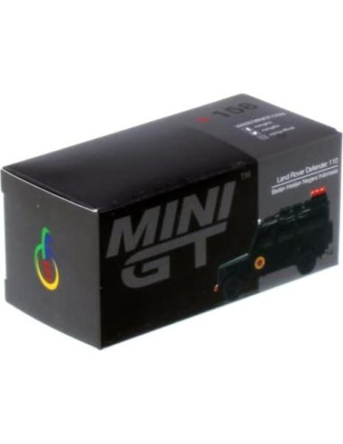 Mini GT Land Rover Defender 110 Negro MGT00158/48 1:64