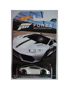 Hot Wheels Lamborghini Huracan LP 610-4 1:64 Blanco 2