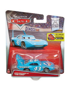 Vehículo Diecast The King Mattel 1:55 Disney Pixar Cars 2