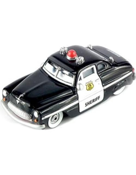 Vehículo Diecast Sheriff Disney Pixar Cars 1:55