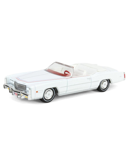 Coche Diecast 1:64 Greenlight 1976 Eldorado Convertible Blanco