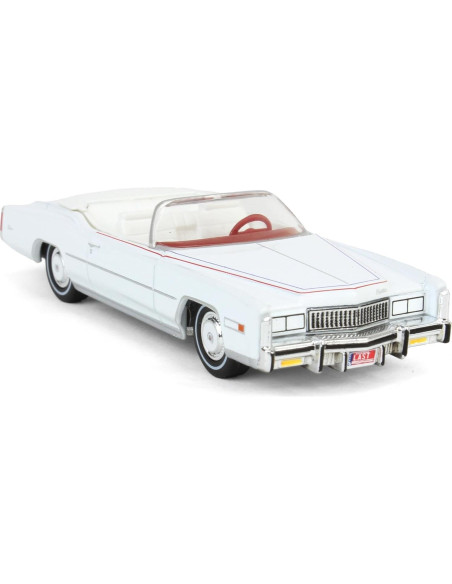 Coche Diecast 1:64 Greenlight 1976 Eldorado Convertible Blanco