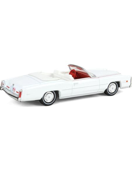 Coche Diecast 1:64 Greenlight 1976 Eldorado Convertible Blanco