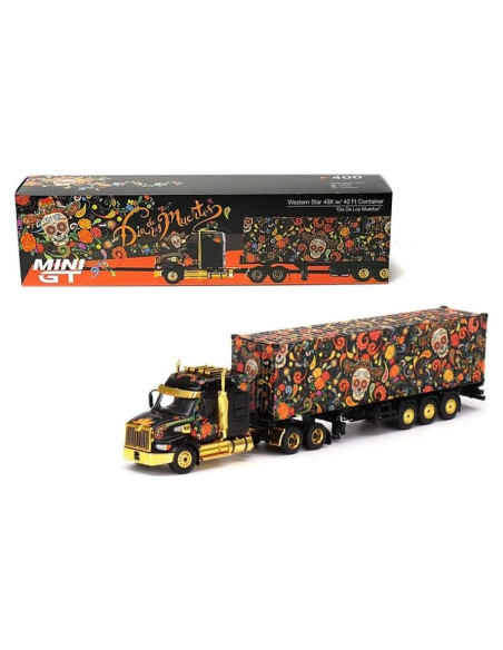 Miniatura Automóvil Diecast Truescale MGT00400 Día de Muertos 1/64