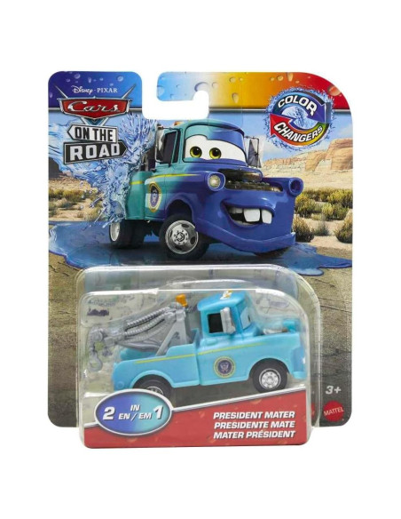 Juguete Cambiador de Color Disney Cars Mater 2023