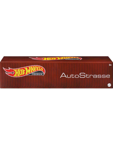 Set de Contenedor Hot Wheels Strasse 5 Coches 1:64 Metal/Metal