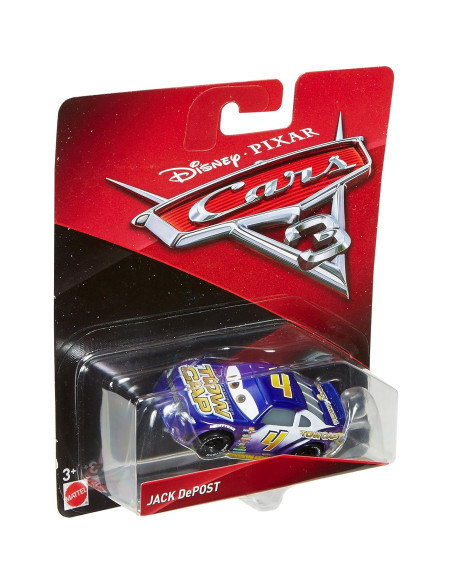 Vehículo de metal fundido Mattel Cars 3 1:55 Lightning McQueen
