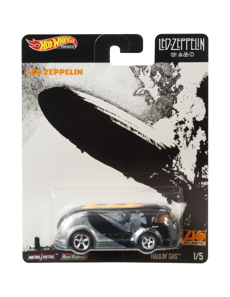 Vehículo Hot Wheels Led Zeppelin Haulin' Gas 1:64