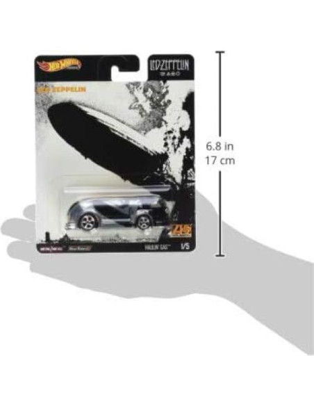 Vehículo Hot Wheels Led Zeppelin Haulin' Gas 1:64