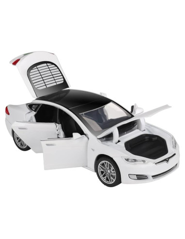 Coche de Juguete Diecast HLNLSU Modelo S Escala 1:32