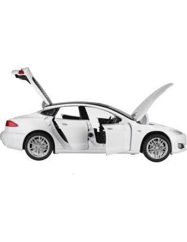 Coche de Juguete Diecast HLNLSU Modelo S Escala 1:32