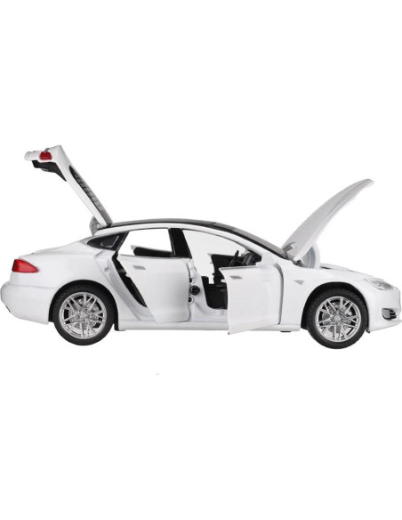 Coche de Juguete Diecast HLNLSU Modelo S Escala 1:32