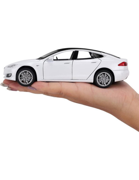 Coche de Juguete Diecast HLNLSU Modelo S Escala 1:32